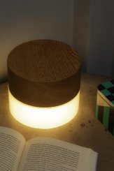 Luminária Peso, Madeira